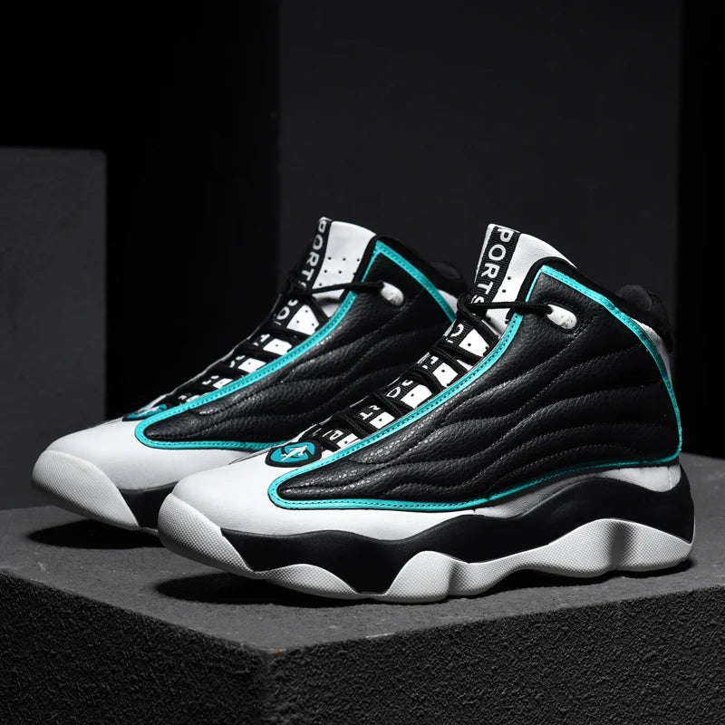 Chaussures de basket-ball classiques et pratiques pour sports de plein air décontractés pour hommes, semelle extérieure tendance, douce, confortable, antidérapante et résistante à l'usure