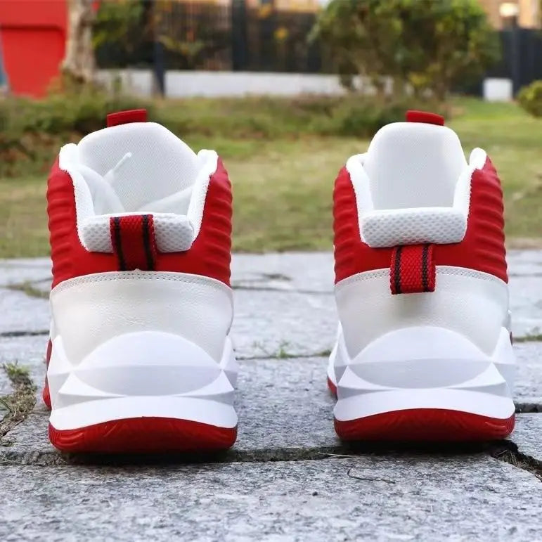 Chaussures de basket-ball pour hommes, baskets hautes, respirantes, antidérapantes, à la mode, pour l'extérieur, chaussures de sport, Zapatillas