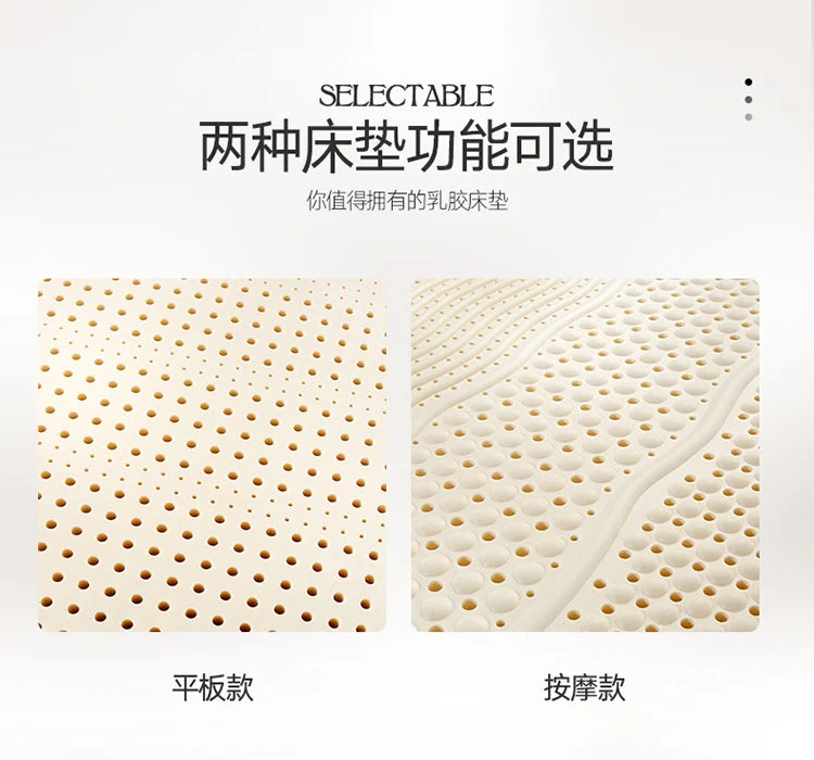 Matelas en Latex group 100% Naturel, Produit de Luxe, Simple, Double, avec Juste