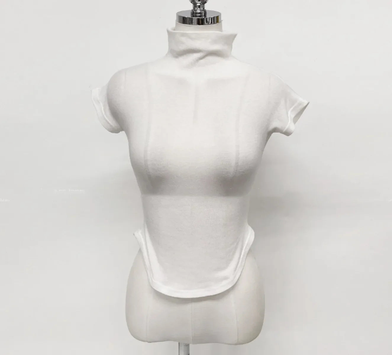 T-Shirt femmes basique décontracté été T-Shirt col rond Femme vêtements Sexy poitrine basse voir à travers doux mince hauts T-Shirt Femme 2026