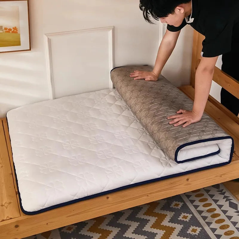 Matelas en latex souple pour usage domestique, tapis de couchage Tatami pour dortoir étudiant, matelas simple en éponge, spécial location, couette.