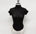 T-Shirt femmes basique décontracté été T-Shirt col rond Femme vêtements Sexy poitrine basse voir à travers doux mince hauts T-Shirt Femme 2026