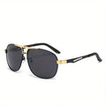 Lunettes De Soleil dégradées De mode pour hommes, grande monture, pilote, Design Anti-reflet, Lunette De Soleil Homme UV400