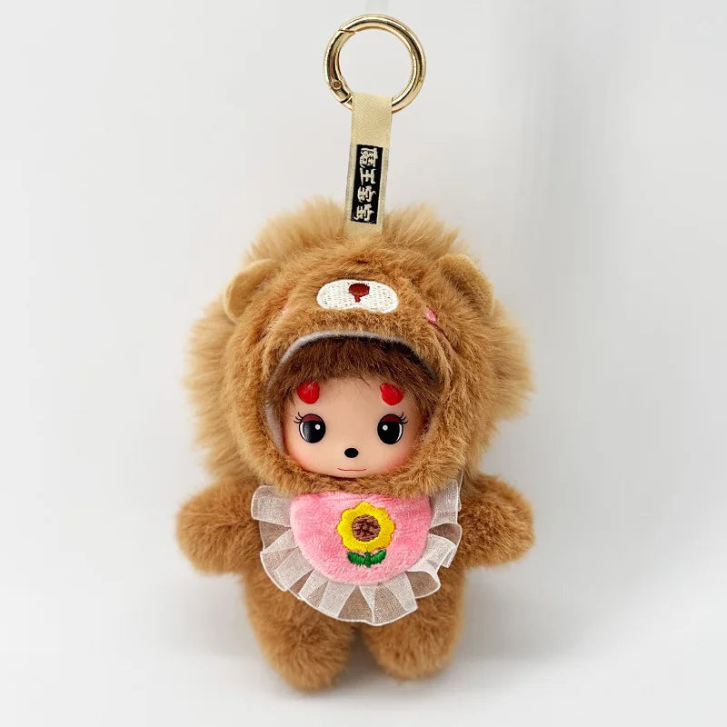 Poupée surprise en vinyle de la série Meng Qiqi de Devil Baby, jouet de collection, cadeau d'anniversaire, ornements, cadeau, pendentif pour sac à dos, décorations