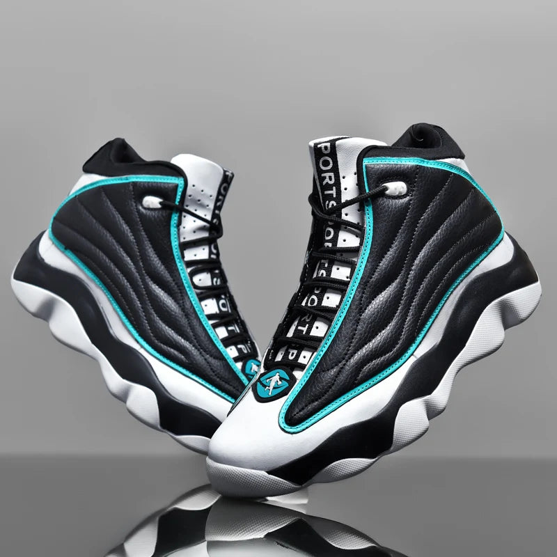 Chaussures de basket-ball classiques et pratiques pour sports de plein air décontractés pour hommes, semelle extérieure tendance, douce, confortable, antidérapante et résistante à l'usure