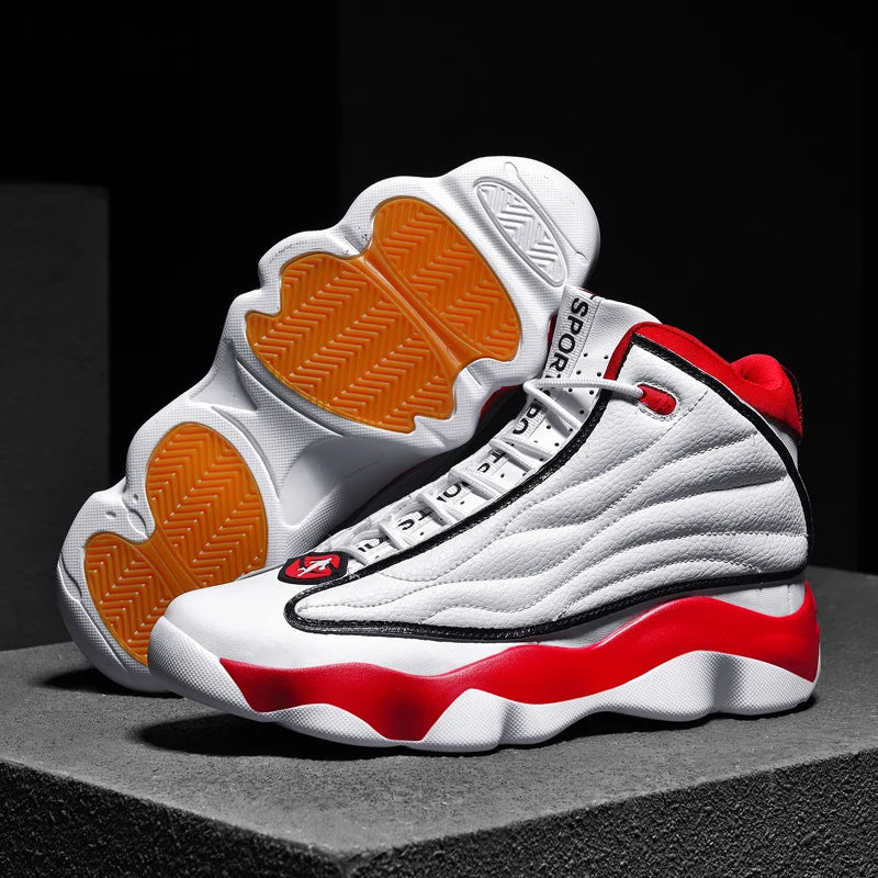 Chaussures de basket-ball classiques et pratiques pour sports de plein air décontractés pour hommes, semelle extérieure tendance, douce, confortable, antidérapante et résistante à l'usure