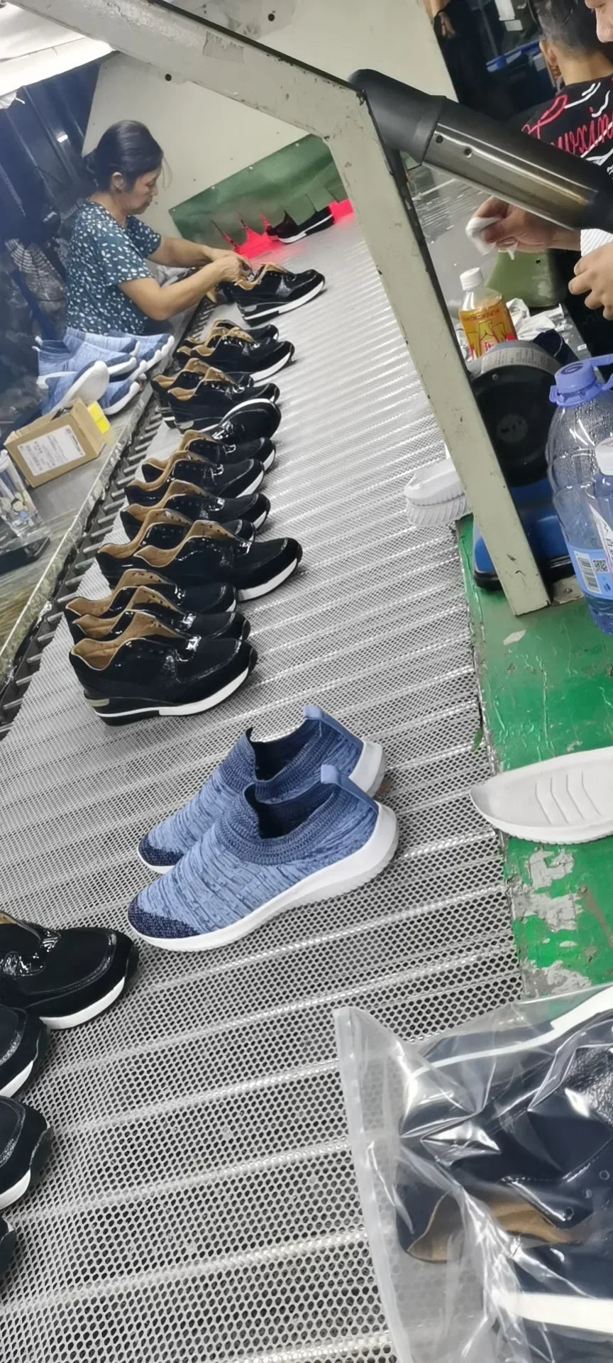 Femmes automne Zapatilla Mujer baskets Chaussures Pour Femmes plate-forme papa Chaussures en plein air décontracté course Chaussures à semelles amples 891