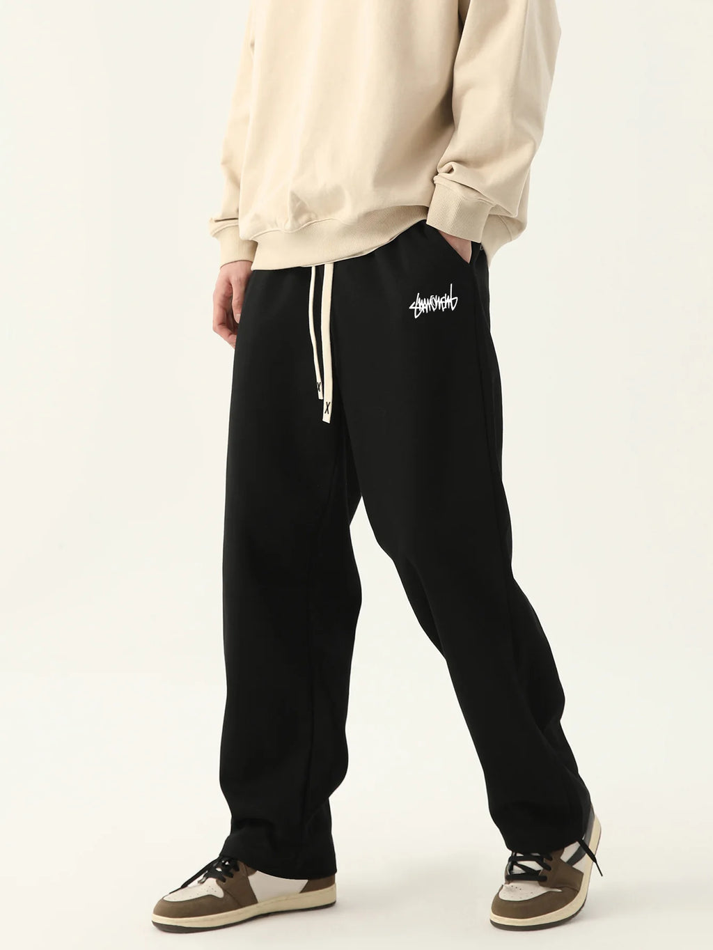 Pantalons de jogging pour hommes pantalons baggy neutres respirants pantalons d'extérieur baggy design de mode pantalons de jogging 2024 nouveaux pantalons de survêtement