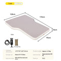 Matelas de voyage gonflable pour voiture Lohascamping, 10 cm d'épaisseur, universel pour siège arrière, tapis multifonctionnel, lit de voyage pour voiture