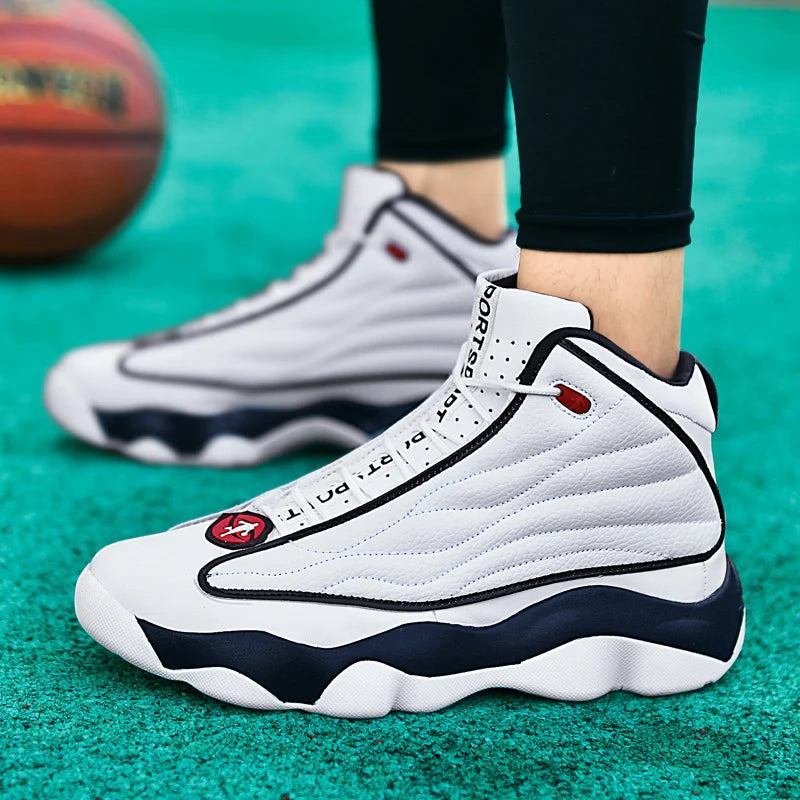 Chaussures de basket-ball classiques et pratiques pour sports de plein air décontractés pour hommes, semelle extérieure tendance, douce, confortable, antidérapante et résistante à l'usure