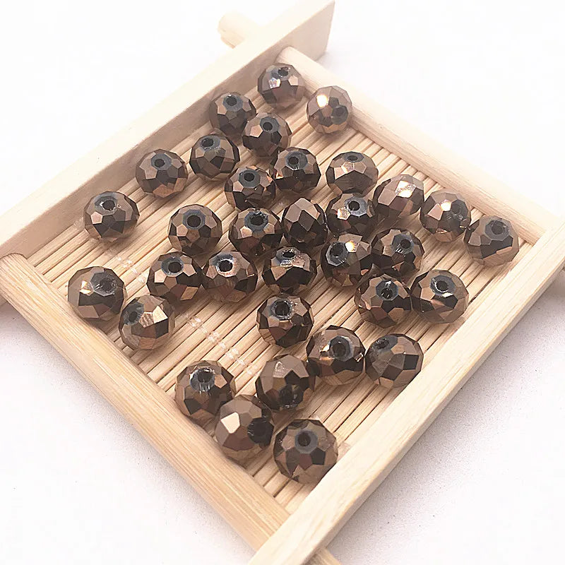Nouveau 4x3/6x4/8x6mm Rondelle autriche perles de verre de cristal à facettes perles d'espacement en vrac fabrication de bijoux à bricoler soi-même pour Bracelet collier