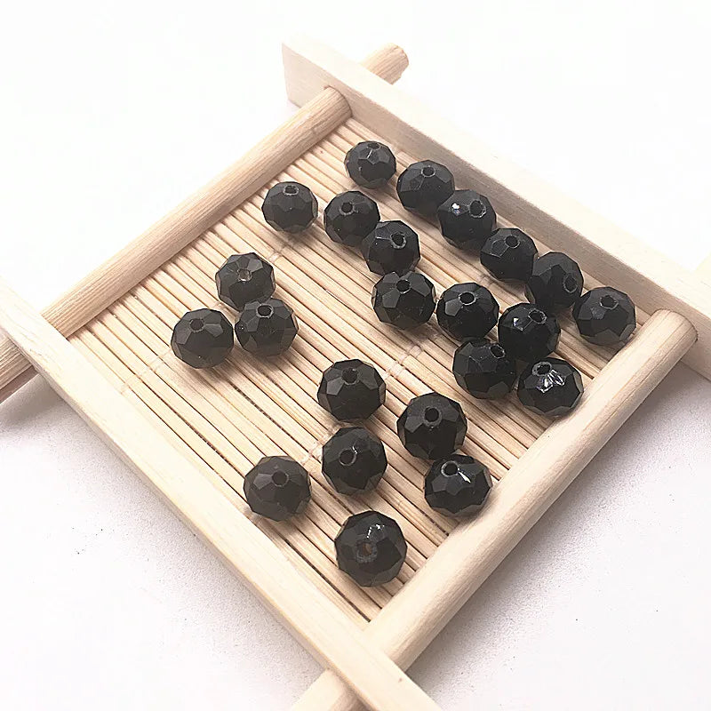 Nouveau 4x3/6x4/8x6mm Rondelle autriche perles de verre de cristal à facettes perles d'espacement en vrac fabrication de bijoux à bricoler soi-même pour Bracelet collier