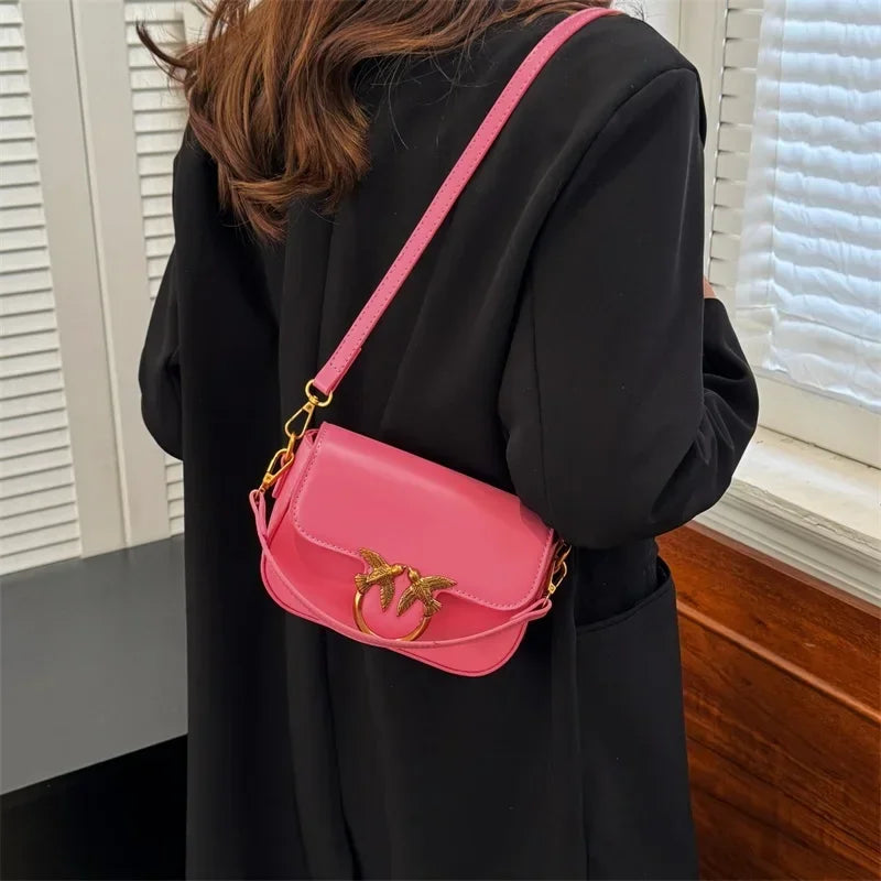 Sac à langer élégant et tendance pour femme, sac bandoulière de luxe, sac fourre-tout en cuir de créateur