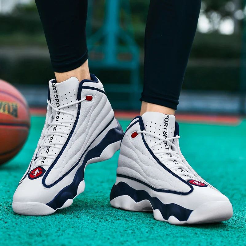 Chaussures de basket-ball classiques et pratiques pour sports de plein air décontractés pour hommes, semelle extérieure tendance, douce, confortable, antidérapante et résistante à l'usure