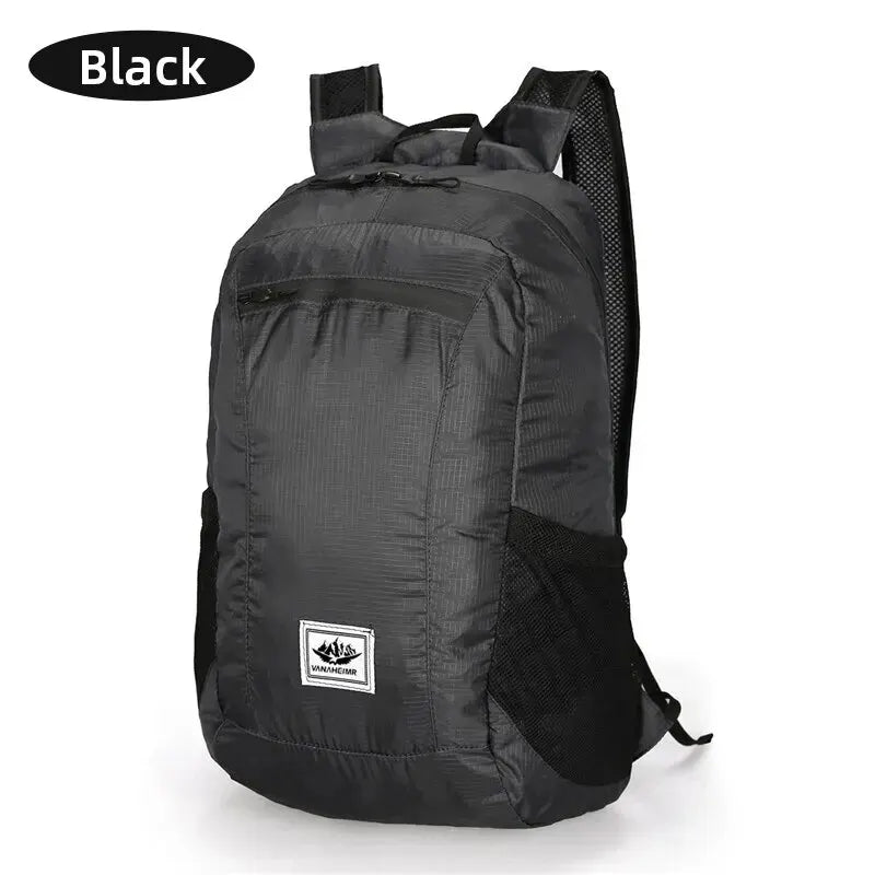 Sac de randonnée en plein air 20L, sac à dos Portable léger pliable, étanche, ultraléger, pour femmes et hommes, voyage, randonnée