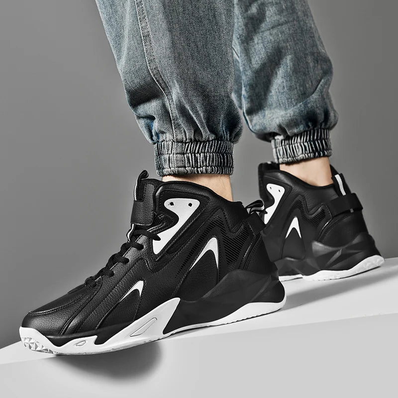 Chaussures de basket-ball quatre saisons, nouvelles, respirantes, légères, antidérapantes, baskets décontractées d'extérieur, chaussures de course à pied tendance pour étudiants