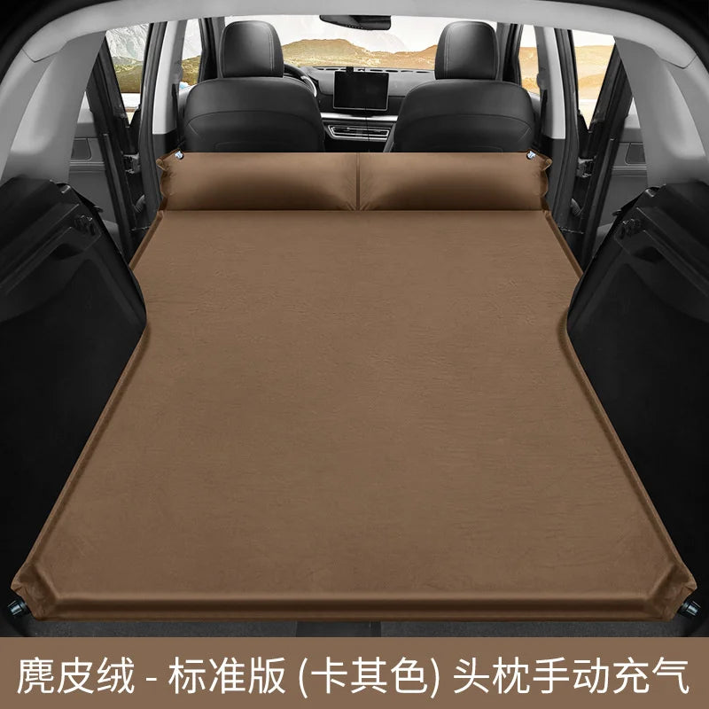 Matelas pneumatique gonflable automatique multifonctionnel pour SUV, lit de voiture, matelas de couchage pour adulte, lit de voyage pour voiture