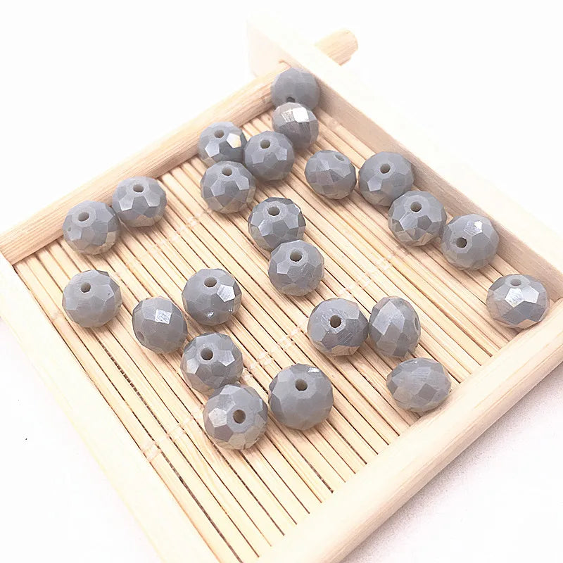 Nouveau 4x3/6x4/8x6mm Rondelle autriche perles de verre de cristal à facettes perles d'espacement en vrac fabrication de bijoux à bricoler soi-même pour Bracelet collier
