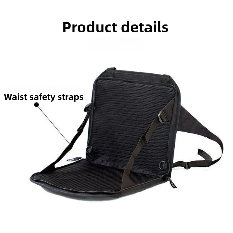 Valise peut s'asseoir sur une bandoulière, siège pour enfants, coussin de bagage, coussin de voyage pour bébé