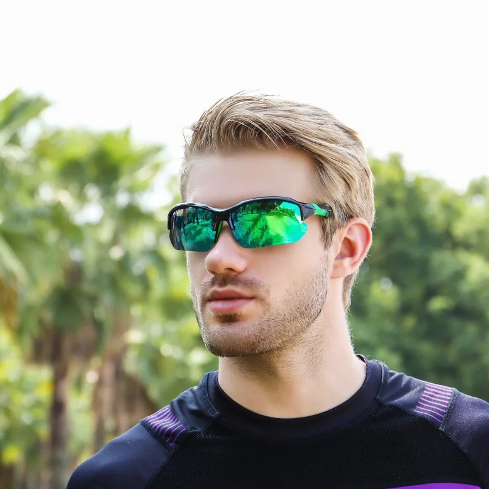 Lunettes de soleil homme sport cyclisme lunettes de soleil lunettes de soleil polarisées pour hommes pêche lunettes de soleil lunettes extérieures légères