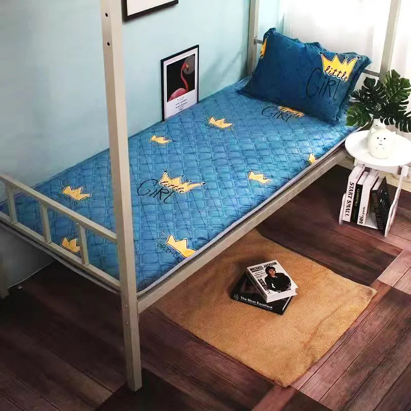Matelas épais pliable simple pour dortoir, Tatami, coussin doux confortable et respirant