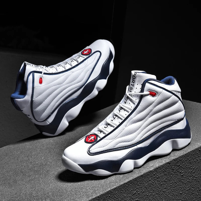 Chaussures de basket-ball classiques et pratiques pour sports de plein air décontractés pour hommes, semelle extérieure tendance, douce, confortable, antidérapante et résistante à l'usure