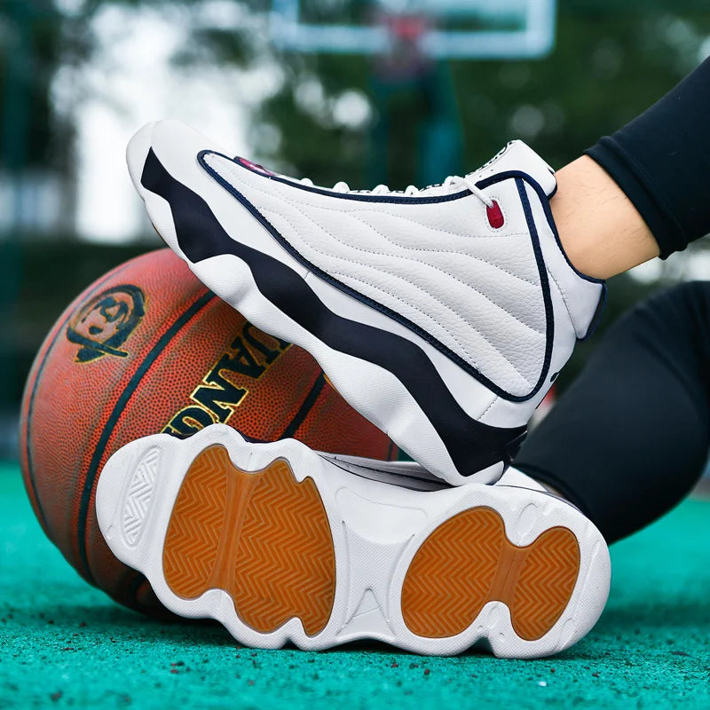Chaussures de basket-ball classiques et pratiques pour sports de plein air décontractés pour hommes, semelle extérieure tendance, douce, confortable, antidérapante et résistante à l'usure