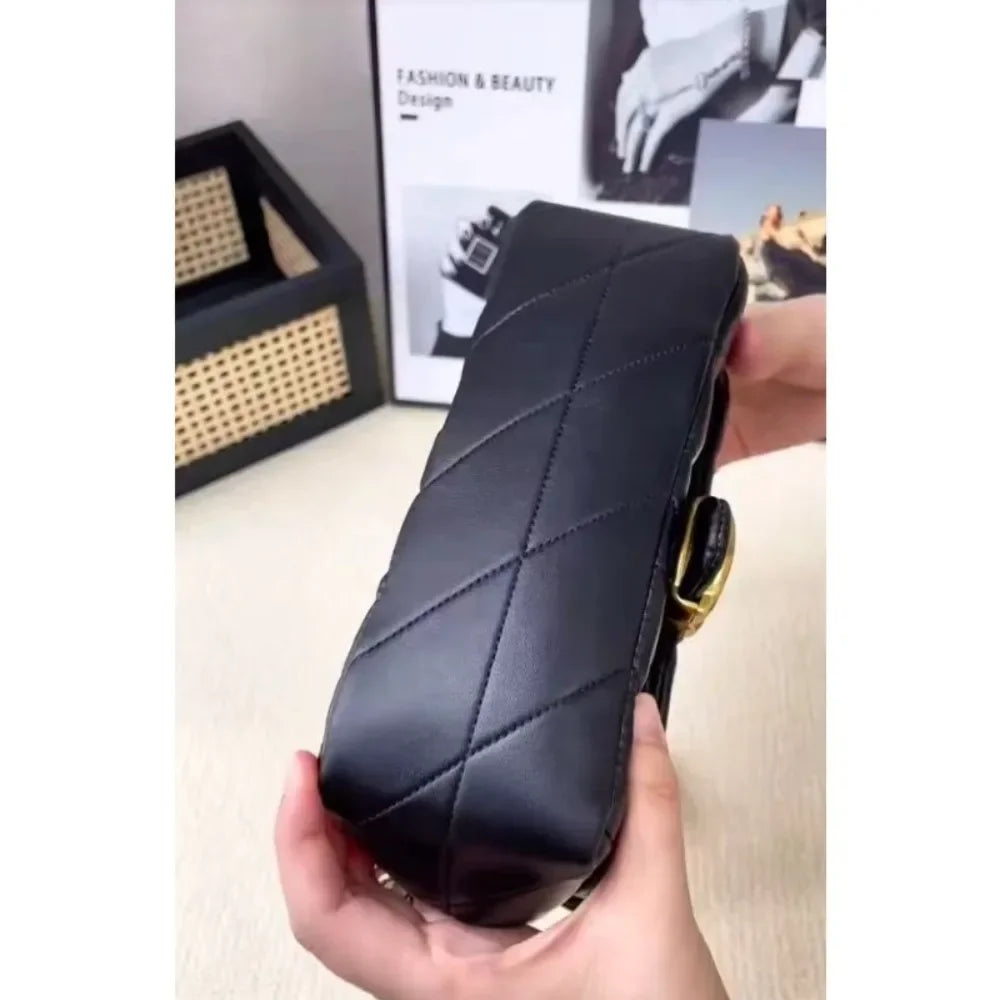 Sac messager à bandoulière, petit sac carré