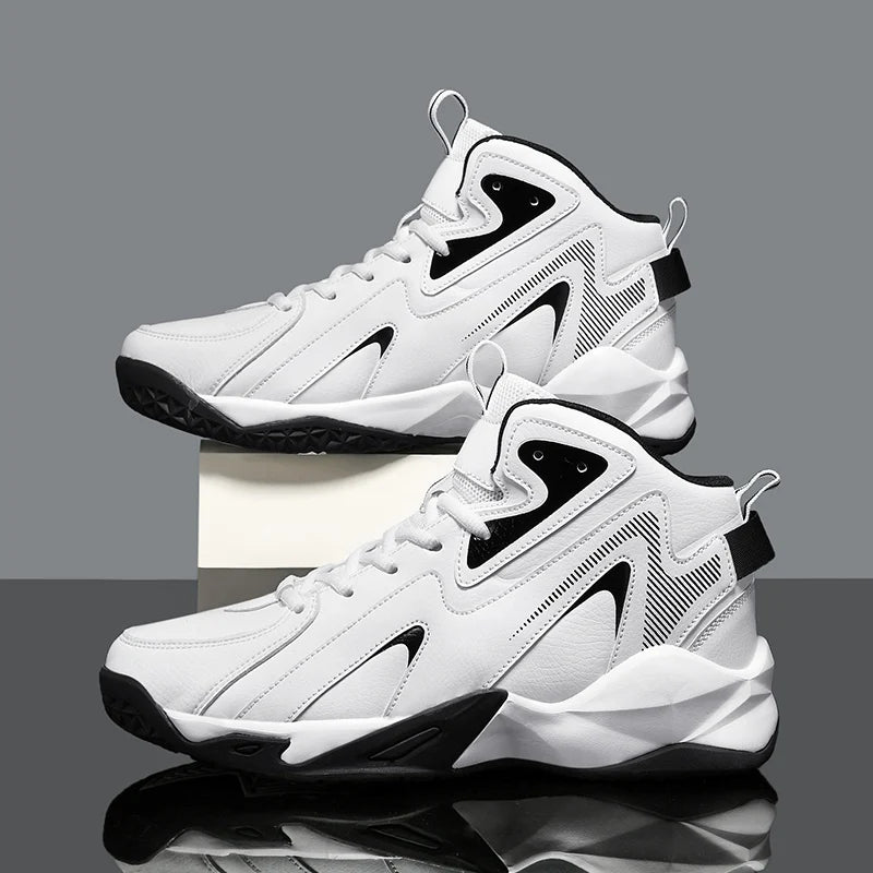 Chaussures de basket-ball quatre saisons, nouvelles, respirantes, légères, antidérapantes, baskets décontractées d'extérieur, chaussures de course à pied tendance pour étudiants