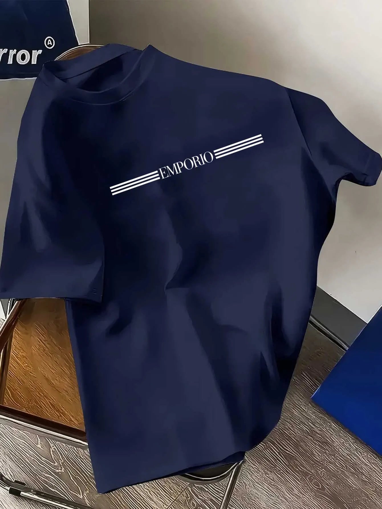 T-shirt pour homme - Respirant et anti-transpiration, manches courtes, col rond, style décontracté et sportif, adapté à toutes les saisons