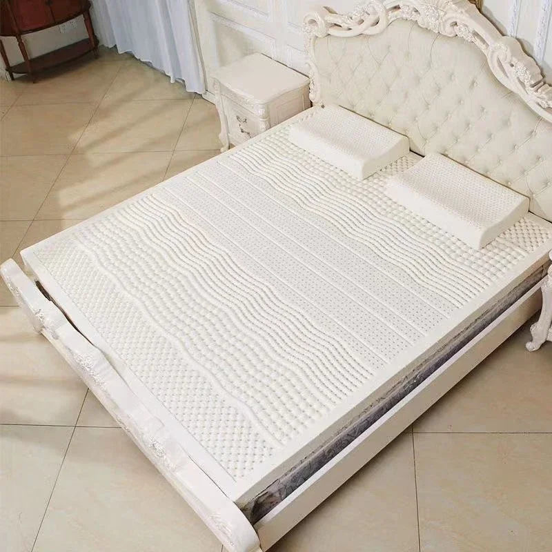 Matelas en Latex naturel 100% importé de thaïlande, tapis de sol Tatami pliable à rebond lent, pour maison, hôtel, tapis supérieur de luxe, cadeau