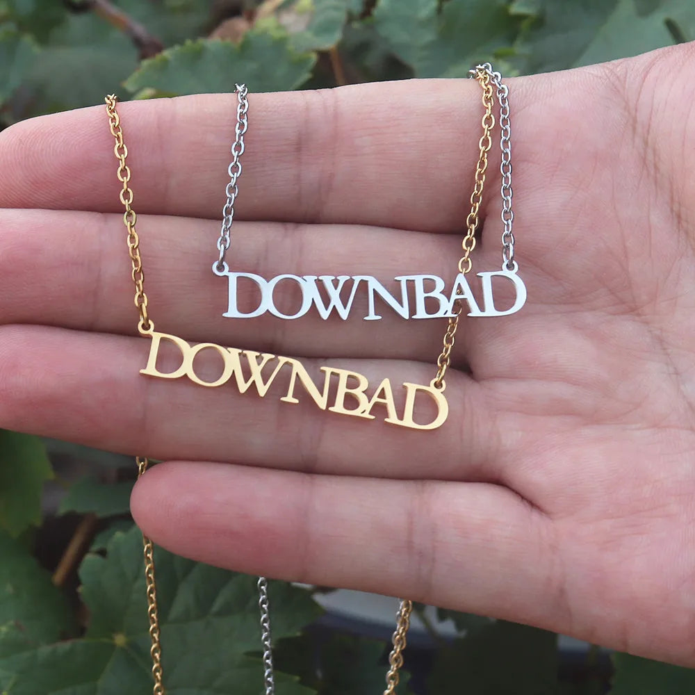Nouveau 1989 TS version collier réputation chanteur Signature sans peur parler maintenant colliers pour amateur de musique TS inspiré Fan cadeau