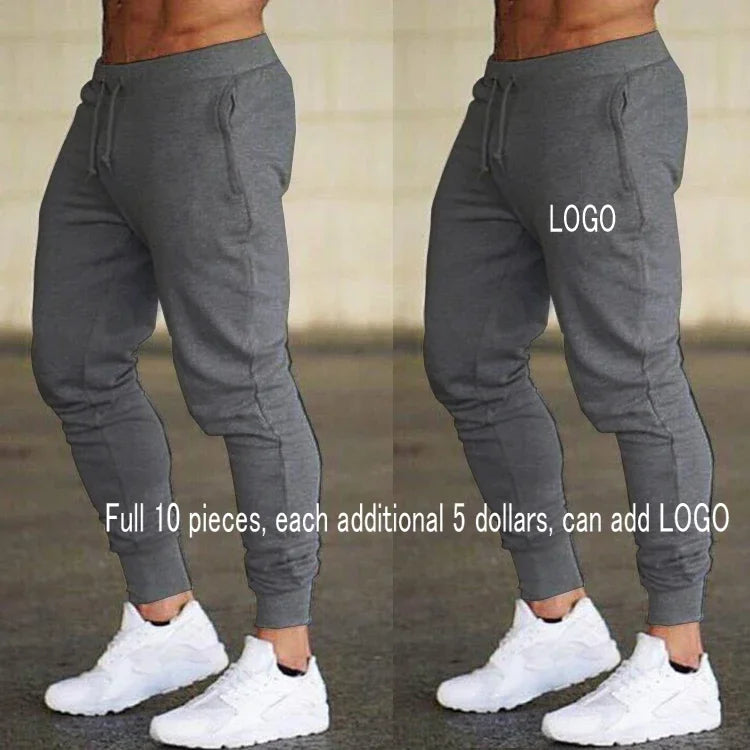 Nouveau pantalon de Jogging hommes Sport pantalons de survêtement pantalons de course pantalons hommes Joggers coton pantalons de survêtement pantalon ajusté pantalon de musculation