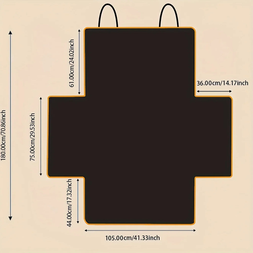 Tapis de coffre de voiture SUV, doublure de chargement pour chiens, imperméable, tissu Oxford 600D, housse de siège de voiture, porte-chien de voyage pour animaux de compagnie