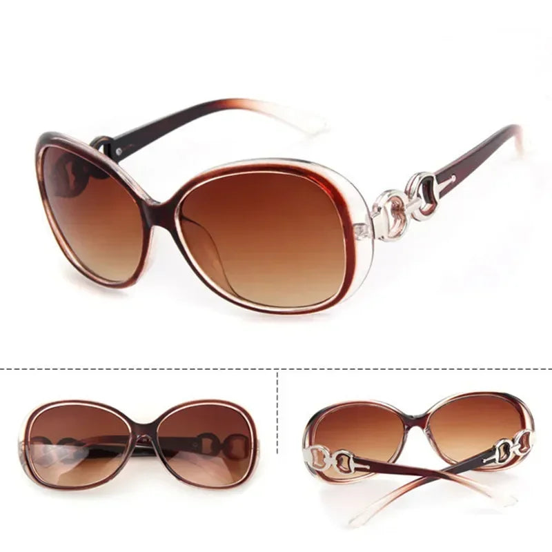 Lunettes de soleil de luxe pour femmes, Design de marque, étoile complète, miroir rétro carré pour dames, UV400, pour la conduite et le Shopping