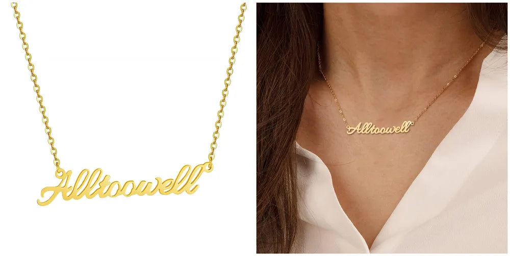 Nouveau 1989 TS version collier réputation chanteur Signature sans peur parler maintenant colliers pour amateur de musique TS inspiré Fan cadeau
