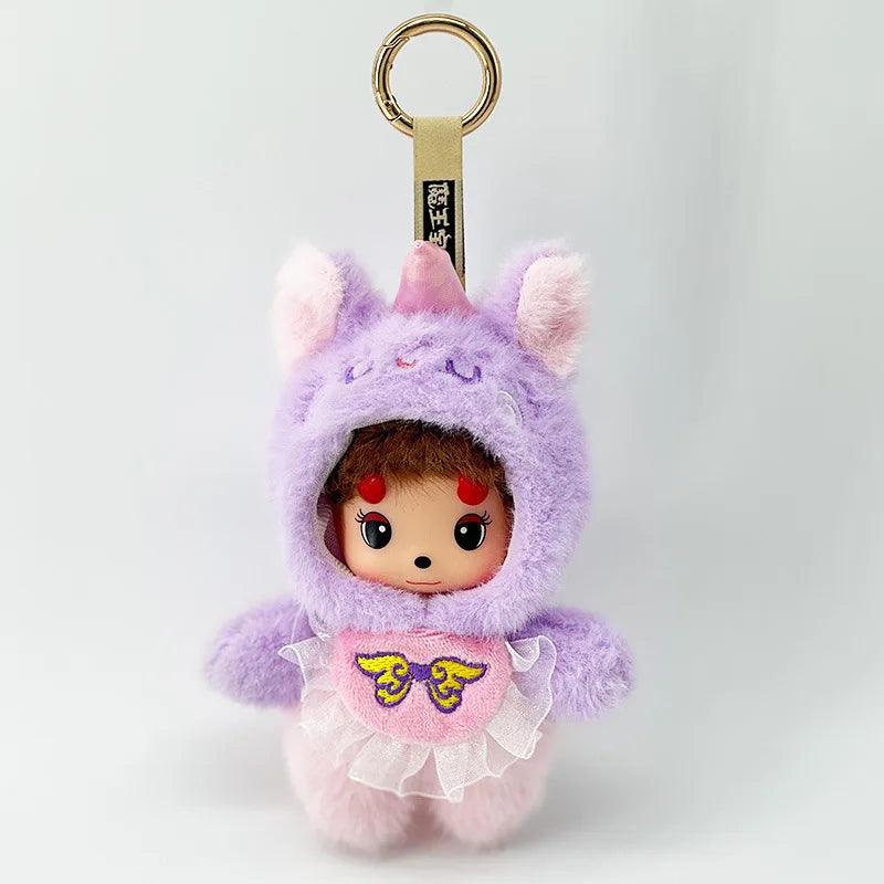 Poupée surprise en vinyle de la série Meng Qiqi de Devil Baby, jouet de collection, cadeau d'anniversaire, ornements, cadeau, pendentif pour sac à dos, décorations