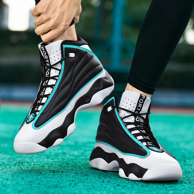 Chaussures de basket-ball classiques et pratiques pour sports de plein air décontractés pour hommes, semelle extérieure tendance, douce, confortable, antidérapante et résistante à l'usure
