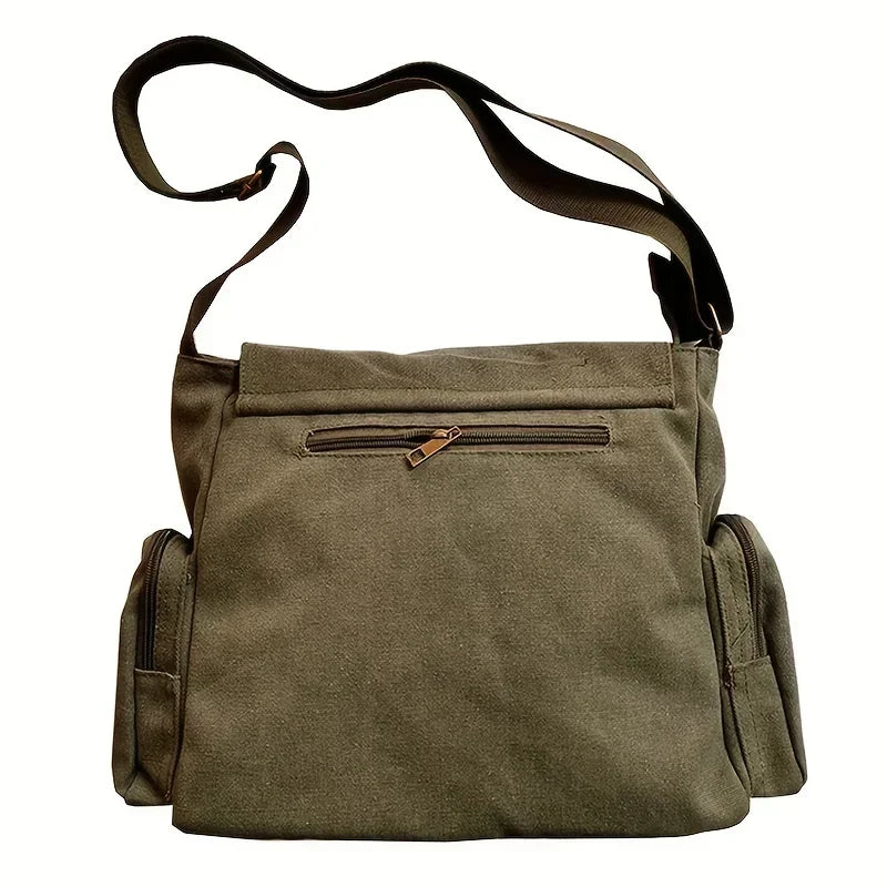 Sac À Bandoulière En Toile Pour Femmes, Sac À Bandoulière De Grande Capacité, Fourre-tout Messager De Dessin Animé, Sacs