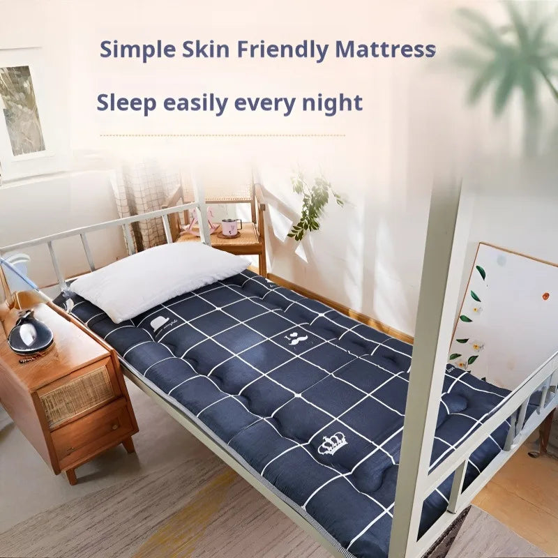 Matelas épais pliable simple pour dortoir, Tatami, coussin doux confortable et respirant