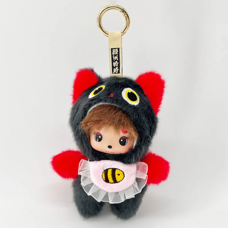 Poupée surprise en vinyle de la série Meng Qiqi de Devil Baby, jouet de collection, cadeau d'anniversaire, ornements, cadeau, pendentif pour sac à dos, décorations