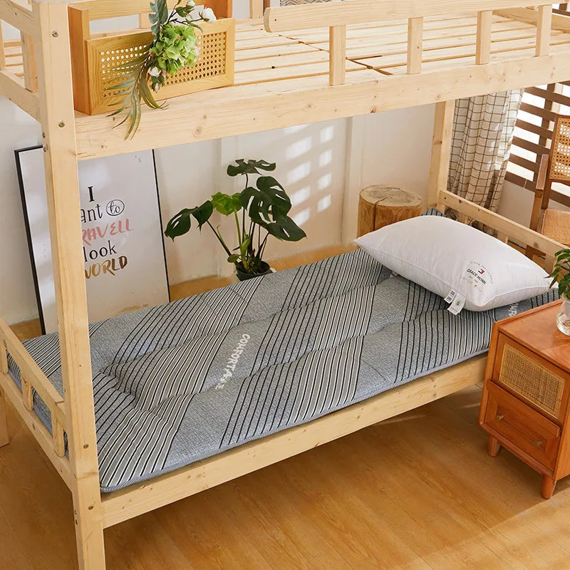 Matelas épais pliable simple pour dortoir, Tatami, coussin doux confortable et respirant