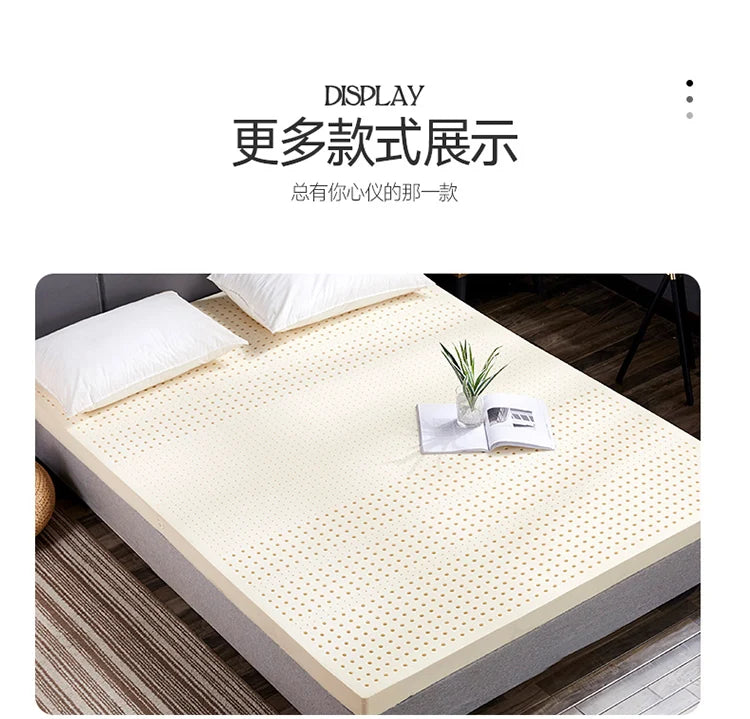 Matelas en Latex group 100% Naturel, Produit de Luxe, Simple, Double, avec Juste