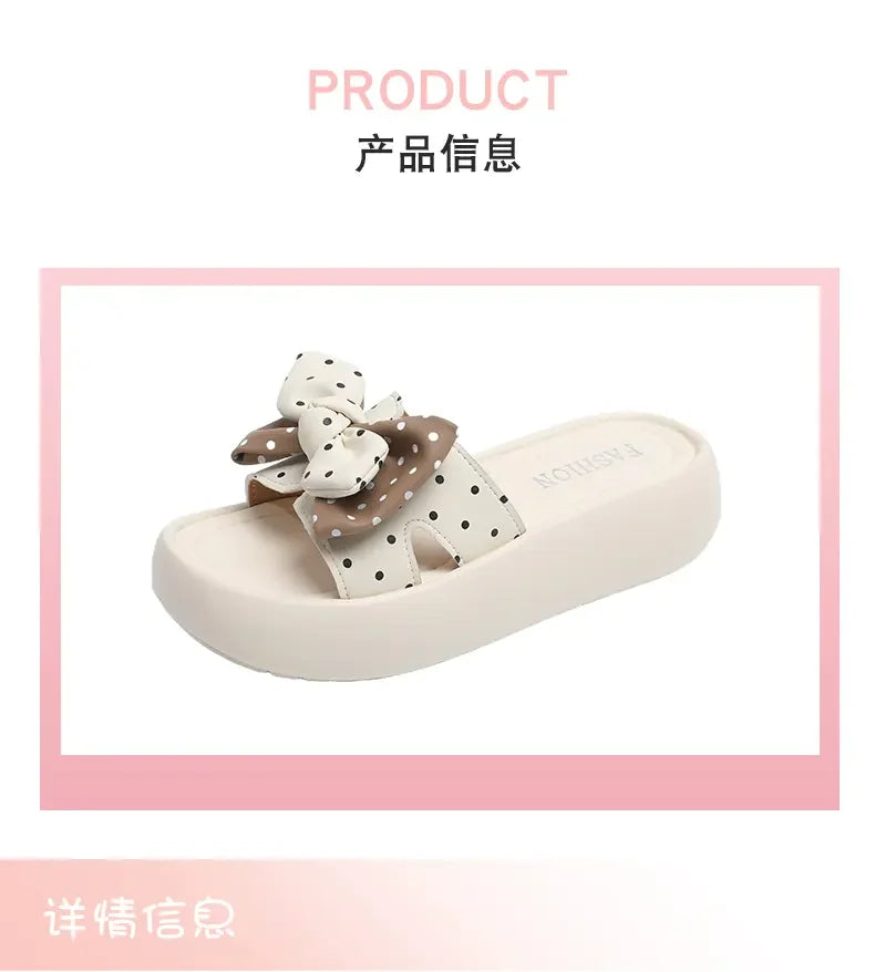 Nouvelles chaussures pour femmes 2026, style français haut de gamme, pantoufles d'extérieur antidérapantes, sandales d'été à semelle souple