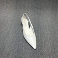 Mocassins à talons bas pour femmes, chaussures confortables, chaussures d'été, bleu, élégant, pointu, Parker, haute qualité, populaire, jeune, 2024