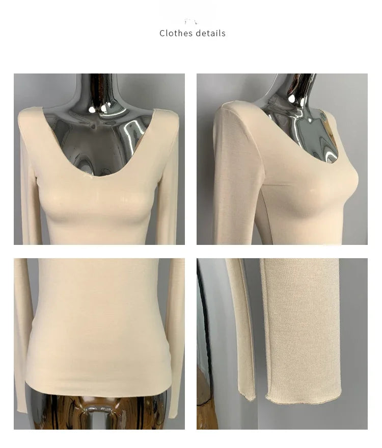 Femmes T-Shirt 2026 été basique t-shirt style décontracté col rond Femme vêtements Sexy poitrine basse voir à travers doux mince hauts T-Shirt Femme