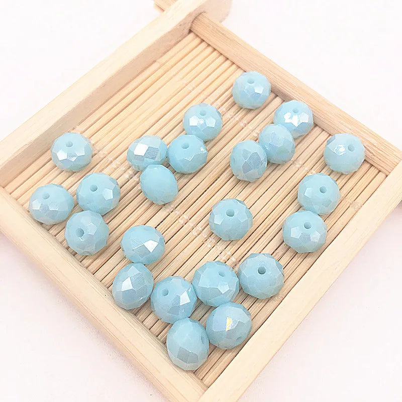 Nouveau 4x3/6x4/8x6mm Rondelle autriche perles de verre de cristal à facettes perles d'espacement en vrac fabrication de bijoux à bricoler soi-même pour Bracelet collier