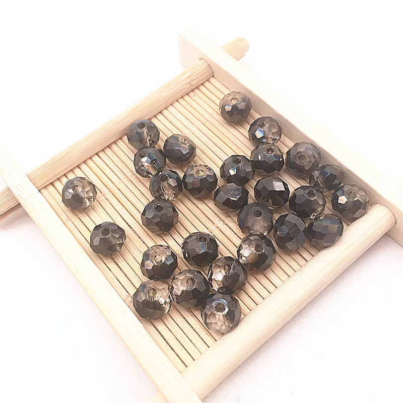 Nouveau 4x3/6x4/8x6mm Rondelle autriche perles de verre de cristal à facettes perles d'espacement en vrac fabrication de bijoux à bricoler soi-même pour Bracelet collier