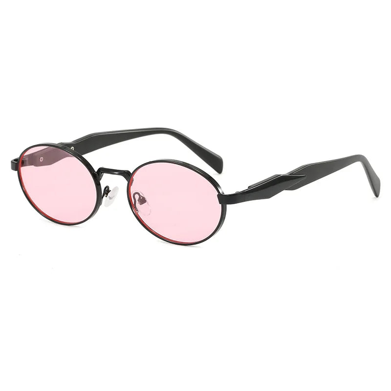 Lunettes de soleil de luxe pour femmes, rétro punk, vacances, sable, fête, 2024, 301161