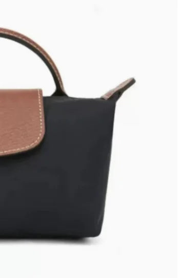 Sac à main classique pour femme, sac bandoulière en nylon, sangle réglable multifonction, grande capacité polyvalente, pliable